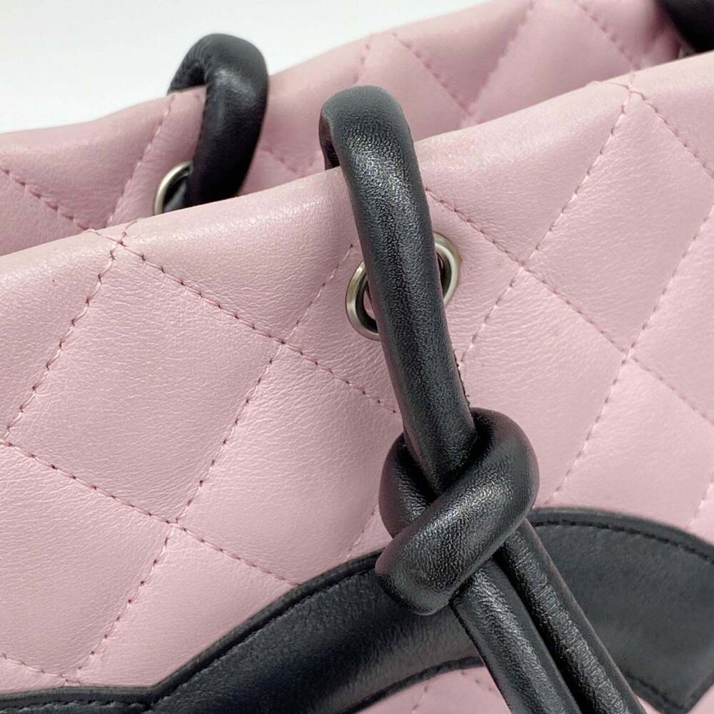 CHANEL Black Lambskin Leather Tote Bag - Picture 8 of 10